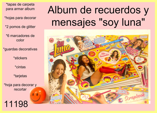 Imagen de SCRAPBOOK" SOY LUNA " 8.24